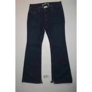 Gap Blue Jeans Size 10 Regular Low Rise Flare Womens -0713K91